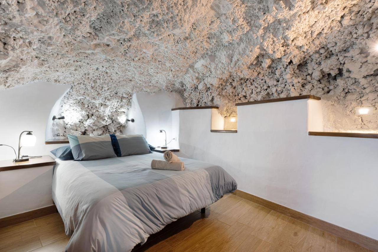 Cueva El Desvelo Lägenhet Tijarafe Exteriör bild